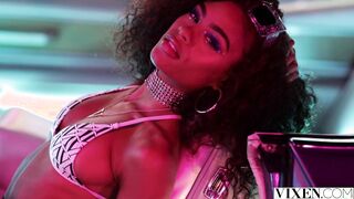 VIXEN Seductress Scarlit on the prowl finds Ariana & Manuel two