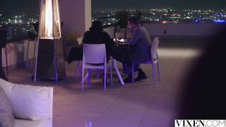 VIXEN Seductress Scarlit on the prowl finds Ariana & Manuel two