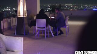 VIXEN Seductress Scarlit on the prowl finds Ariana & Manuel two