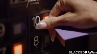 BLACKEDRAW Cutie milf duo Armani & Penny share a thick big black cock
