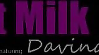 Davina Davis and her stepbrother Logan Huge argue over breakfast, causing the milk to gotten