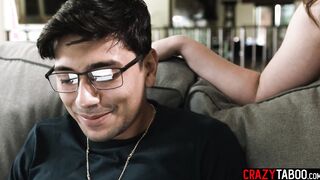 Stepbro fucks his big tits stepsister