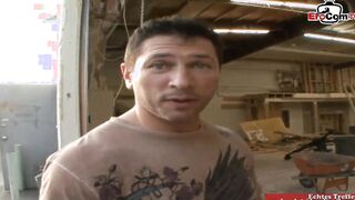 Pussy jizzed for the blonde women with natural titted
