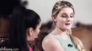 GIRLSWAY Bombshell Milf Sheena Ryder Lies To Pounded A Babysitter