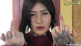 TU VENGANZA - Evana Marin and Mister Marco) Tattooed 19 yo Latina Takes