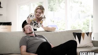 Busty MILF fucks big ass MILFs husband