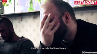 TURNED ON HOSTEL - Gigantic Breasts Hot Angel Wicky Fucks Her Step Bro And His Friend Full Clip