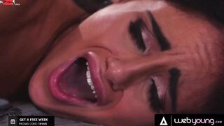 Kristen Scott Refreshes Naomi Woods With Her Tongue After Her