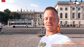 Natural German blonde Skank with glasses pick up for a banged! date