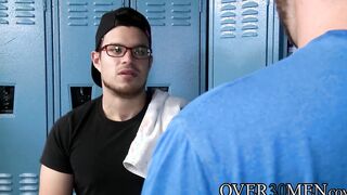 Sexy Dustin Steele and Jason Barr fucking in the locker room