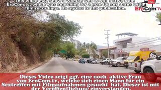REAL PROSTITUTE DATE - German Tourist Pick up Latina Cougar