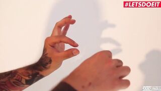 LETSDOEIT - Sasha Rose Getting Nailed Inside Her Leaking Twat