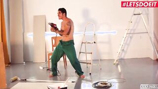 LETSDOEIT - Sasha Rose Getting Nailed Inside Her Leaking Twat