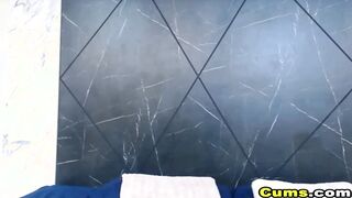 Skinny latina babe has INCREDIBLE SCREAMING orgasm in bed