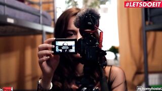 FREAKY HOSTEL - Goddess Young sexy Gotten a Hard Morning Cock inside Her Pussy - LETSDOEIT