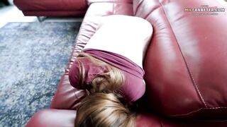 Into der Couch stecken Mit Hard Pounded beendet
