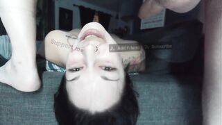 Intense Very Sloppy Throatfuck