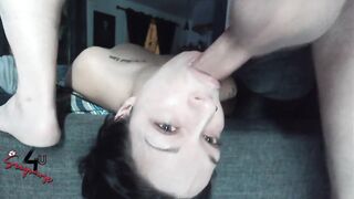 Intense Very Sloppy Throatfuck