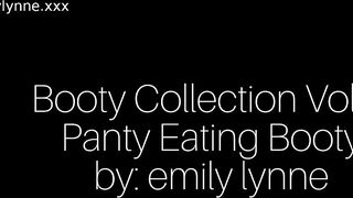 Emilylynne Panty Eating Ass