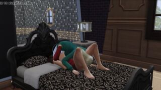 A tiny collection of Simsons sex inside clothes. Bondage lesbo