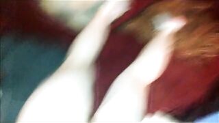 Anal piledrive chubby red head asshole