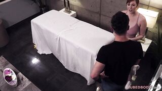 2 chicks, 1 strokes table, 1 penis!