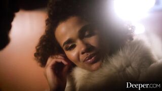 Deeper. Alina's hookup with her boss gets interrupted by boyfriend