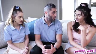 Dads Quinton and Damon swapped and banged! their 19 yo daugters