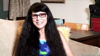 Crazy mom talks filthy about her first time fucking