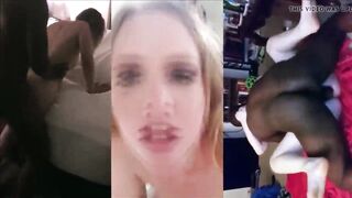 White dolls love ebony dicks