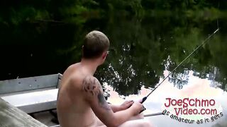 Joe cant stop himself from sucking this straight guys cock