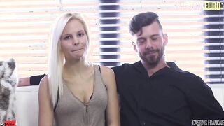 AMATEUR EURO - Blonde Canadian Slut Getting Her Sweet Pussy Pounded At Casting