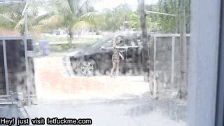 blowjob  tiny blonde gets loud with a big dick