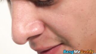 Young twink gets his asshole destroyed by a handsome man