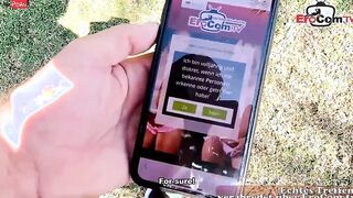 German mom meet flirt and banged! in holiday with tourist