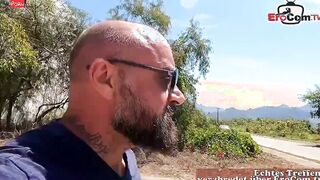 German mom meet flirt and banged! in holiday with tourist