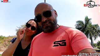 German mom meet flirt and banged! in holiday with tourist
