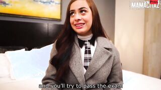 MAMACITAZ - (Julia Rivera, Logan Salamanca) - beauty Latina Red Fellatio Getting Fuck Hard By Her Teacher