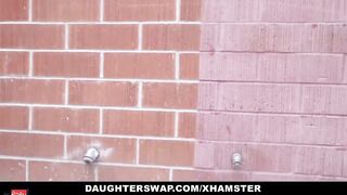 DaughterSwap - beauty Slutty Daughters Get banged By Their Fath