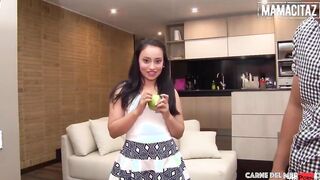 MAMACITAZ - Amazingly Hot Latina Milena Alvarez Enjoying Her First Banged! On Camera