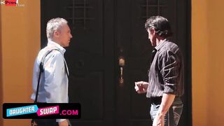 Daughter Swap - goddess Besties Meeting And Hooked Up On Each Others StepDad On Dating App