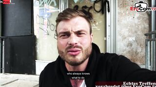 Erotic German Cougar fucked outdoors on a pov Date