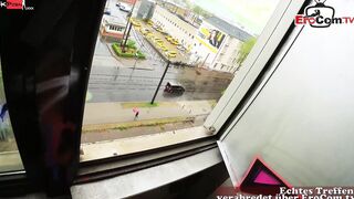 Erotic German Cougar fucked outdoors on a pov Date