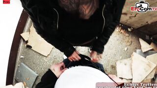 Erotic German Cougar fucked outdoors on a pov Date