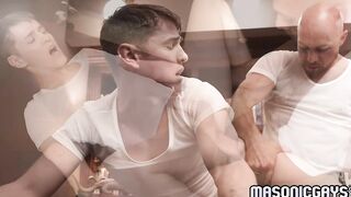 DILF Adam Snow is good at fucking Sage Roux cum hard