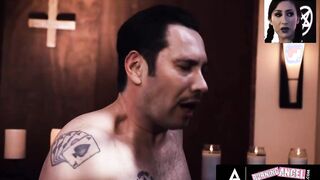 Jane Wilde Has Her Pussy Purified Hard By A Priest Thirsty For Justice