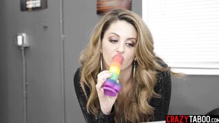 Big tits student fucks hot stuck teacher