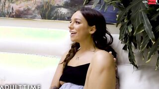 ADULT TIME - April Olsen Caught Trespassing & Masturbating By MILF Realtor Kenzie Taylor!