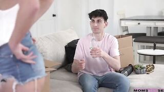 Nick Massage is being a real dirty Bae dude by helping his gf Leana Lovings and her stepmom Jasmine Daze get