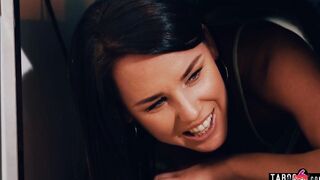 teenie Yo nanny Riley Jacobs stuck cleaning with no panties on